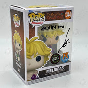 Signed Funko Pop Meliodas Seven Deadly Sins Chase by Ihemesai Collections on MYNTED