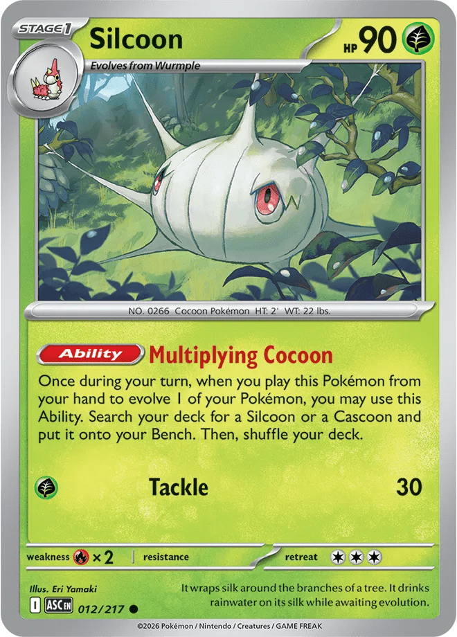 Silcoon 012/217 (Ascended Heroes) by Collectorbull on MYNTED