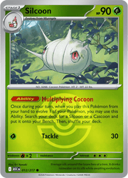Silcoon (Love Ball) 012/217 (Ascended Heroes) by PokéPW on MYNTED