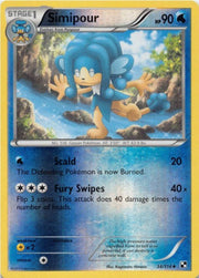 Simipour [Reverse Holo] 34 Pokemon Black & White by Shaibz TCG on MYNTED