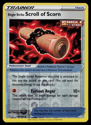 Single Strike Scroll of Scorn [Reverse Holo] 133 Pokemon Battle Styles by Moe‘s Vault on MYNTED