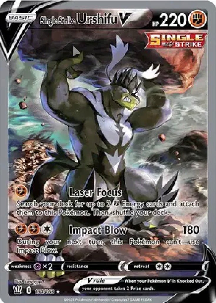 Single Strike Urshifu V (Alternate Full Art) 151/163 by MochiTCG on MYNTED