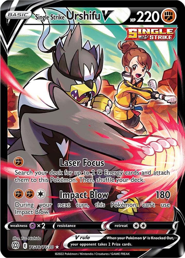 Single Strike Urshifu V - SWSH09: Brilliant Stars Trainer Gallery (SWSH09:TG) by Poké Dubai on MYNTED
