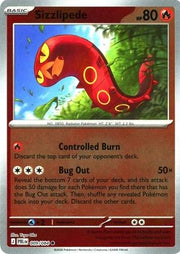 Sizzlipede 009/084 Pitch Black Reverse Holo Common by Depoga Arts on MYNTED
