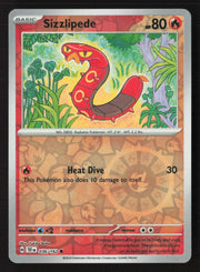 Sizzlipede [Reverse Holo] 36 Pokemon Temporal Forces by Moe‘s Vault on MYNTED