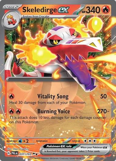 skeledirge ex paldea evolved 037/193 by ISB Collector on MYNTED