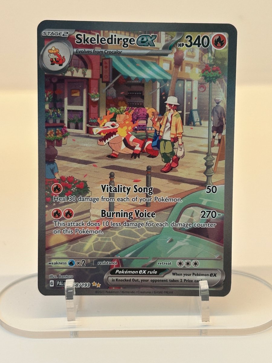 Skeledirge ex Paldea Evolved Special Illustration Rare 258/193 by PokeSource on MYNTED