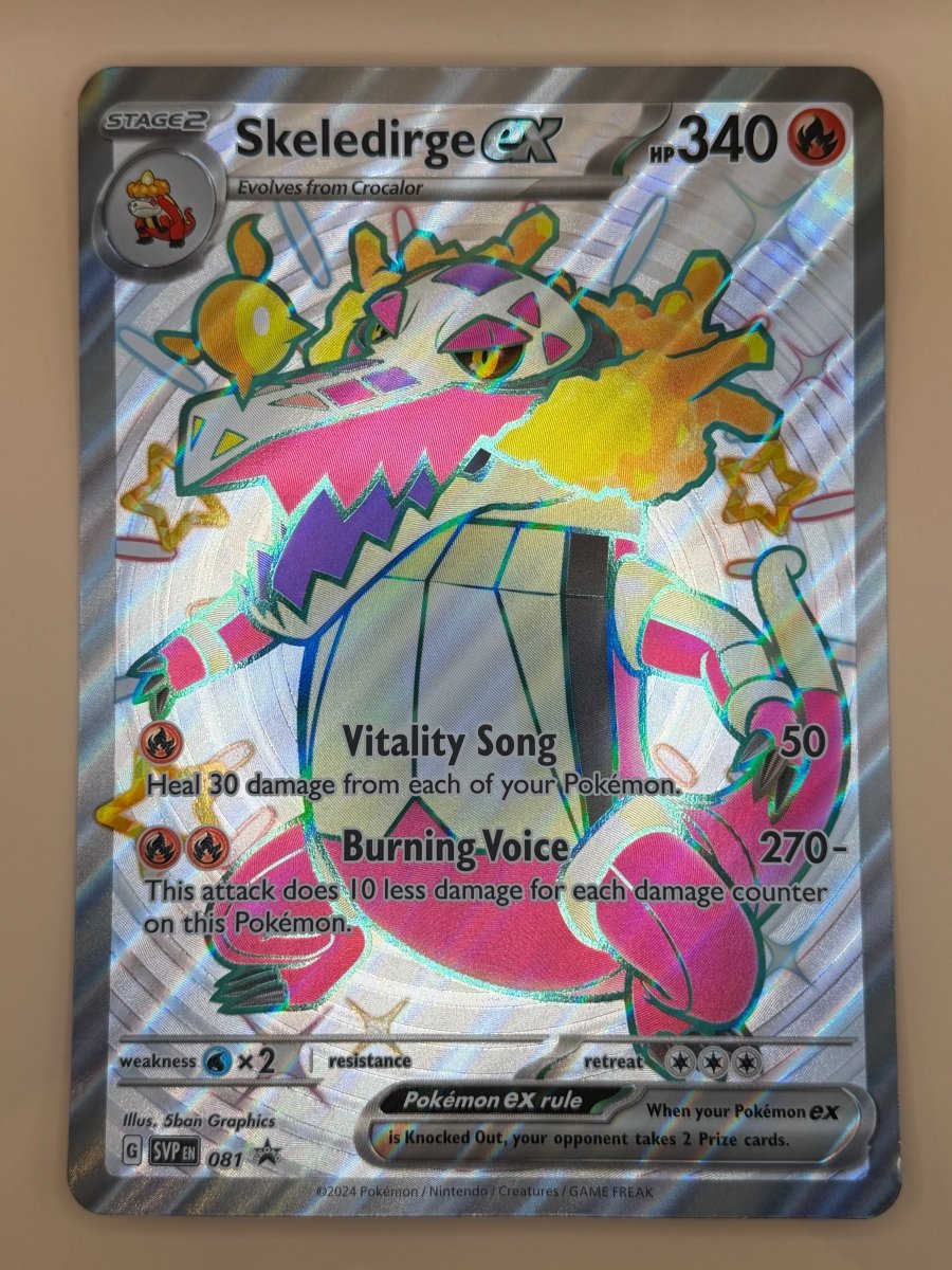 Skeledirge ex - Paldean Fates Premium Collection Promo (Jumbo) by Poké Zen DXB on MYNTED