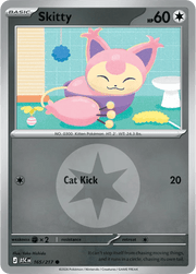 Skitty - 165/217 - Reverse Holofoil (Energy Symbol Pattern) by The Archive Stop on MYNTED