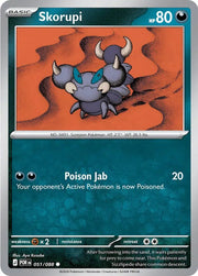 Skorupi Perfect Order Common • 051/088 Normal by Pokezero on MYNTED