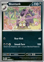 Skuntank [Reverse Holo] 54 Pokemon Chaos Rising by Moe‘s Vault on MYNTED