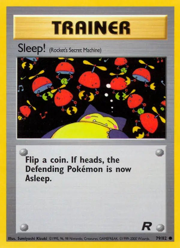 Sleep! Team Rocket Common • 79 Unlimited by Marnie’s TCG on MYNTED
