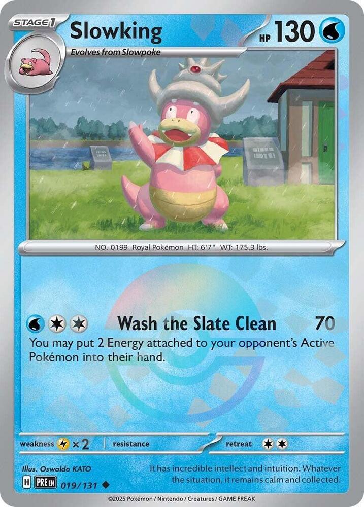 Slowking - 019/131 (Poke Ball Pattern) - SV: Prismatic Evolutions (PRE) by SAFAQATI on MYNTED