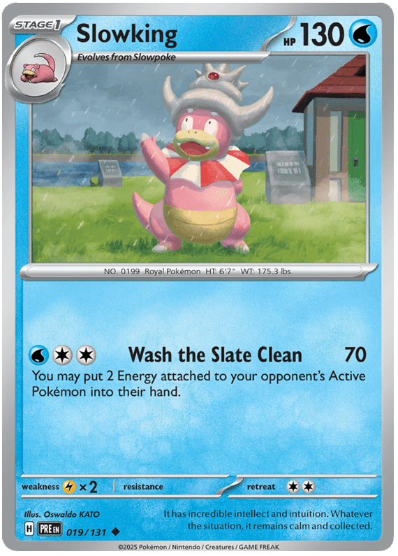 Slowking 019/131 Uncommon | Scarlet & Violet – Prismatic Evolutions by Worth the XP on MYNTED