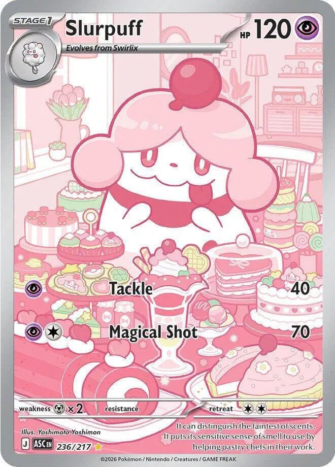 Slurpuff - Ascended Heroes - IR 236/217 - English by MechaKai Collectibles on MYNTED