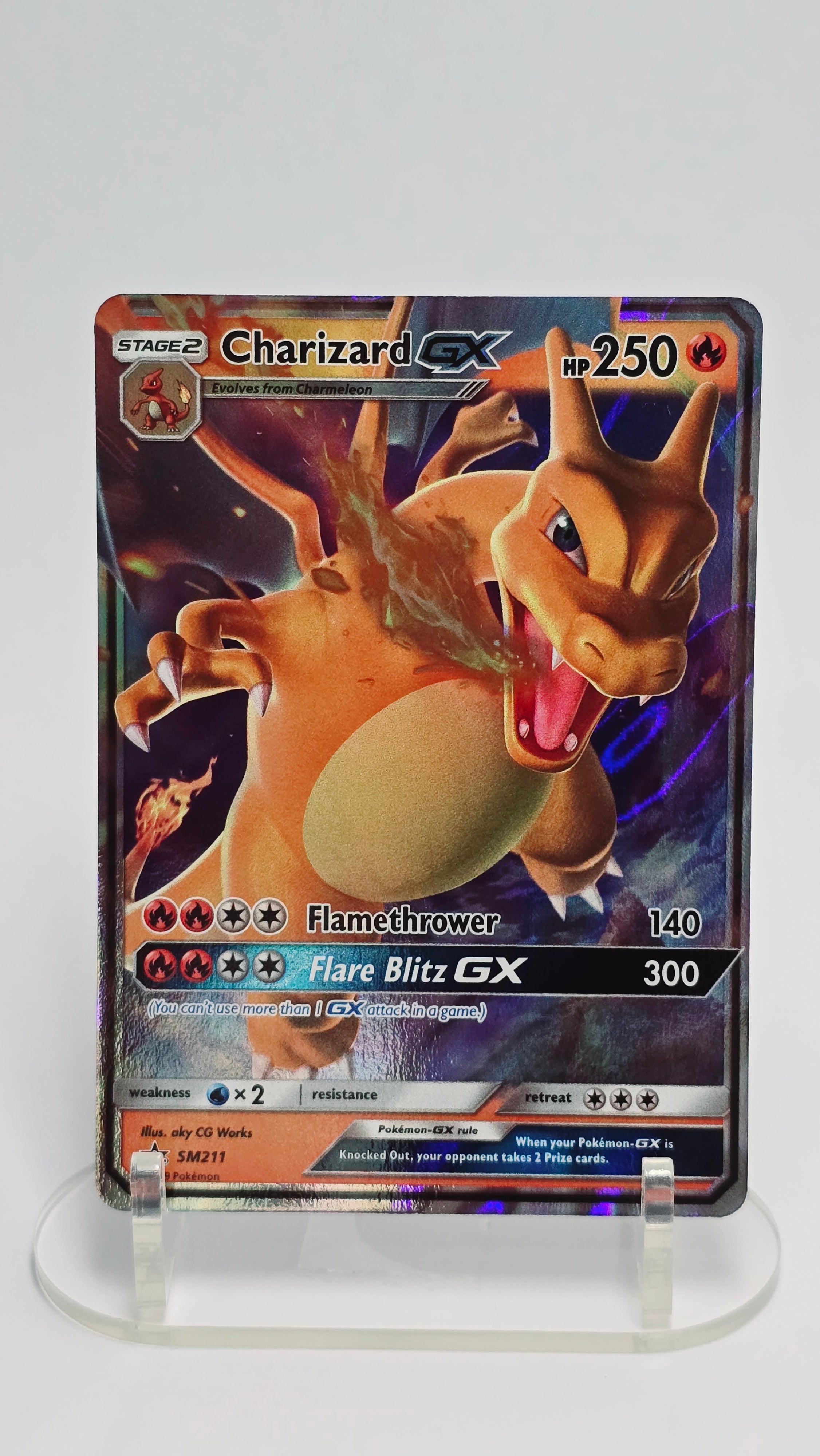 Charizard GX - Sun & Moon Promo - Promo SM211 - English