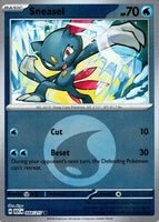 Sneasel 044/217 - Ascended Heroes - Energy Symbol Pattern by Light Collectibles on MYNTED