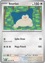 Snorlax 144 Pokemon Surging Sparks by Decks For Less on MYNTED