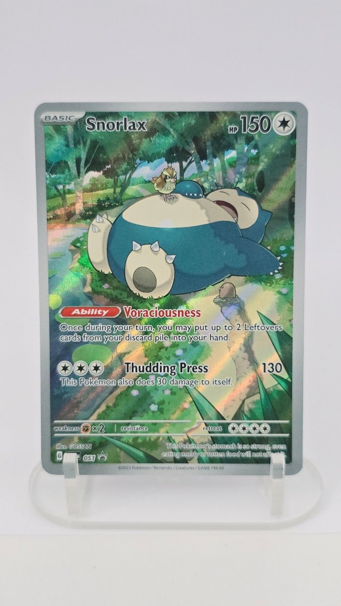 Snorlax - Scarlet & Violet Promo - Promo 051 - English by MechaKai Collectibles on MYNTED