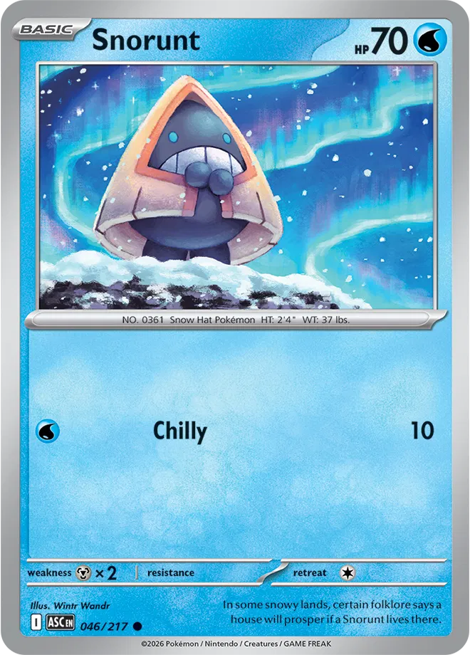 Snorunt Ascended Heroes Common 046/217 by PokeMagic on MYNTED
