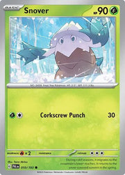 Snover 010/193 · Reverse Holofoil (Paldea Evolved) by Devastation Collectibles on MYNTED