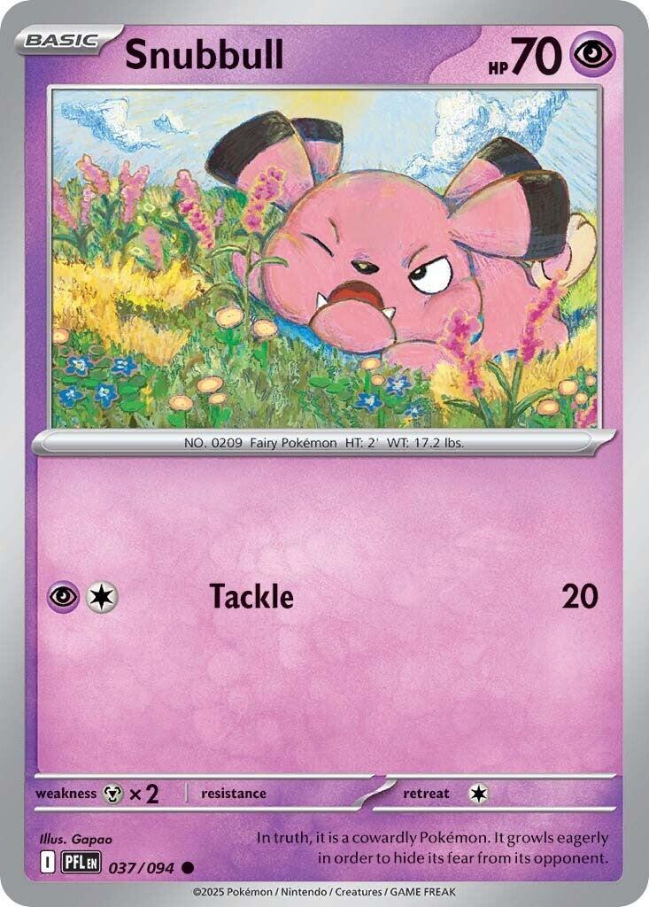 Snubbull 37 Pokemon Phantasmal Flames by Moe‘s Vault on MYNTED
