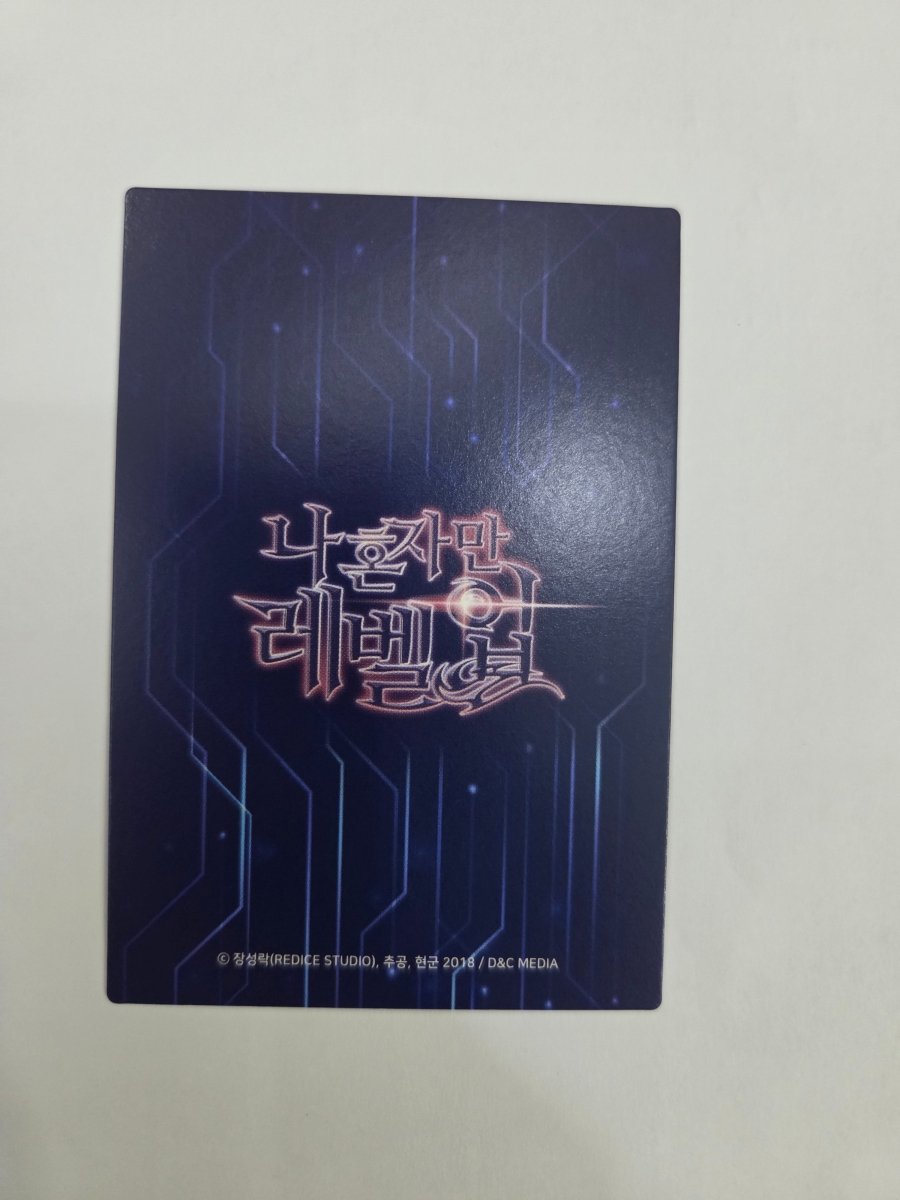 Solo Leveling Korean Manhwa Collecting Card Vol.1 SL 021 U by Apex Cards on MYNTED