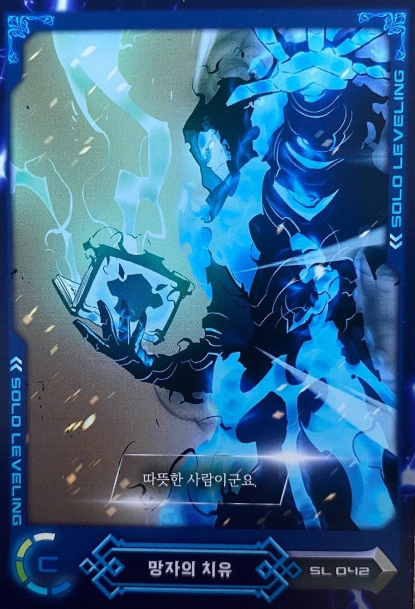 Solo Leveling Korean Manhwa Collecting Card Vol.1 SL 042 C by Apex Cards on MYNTED