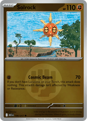 Solrock (Energy Symbol Pattern) Ascended Heroes Uncommon • 106/217 Reverse Holofoil by Shark Pop Culture on MYNTED