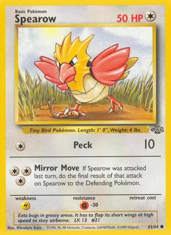 Spearow - 62/64 - Jungle (Unlimited) - LP by The Archive Stop on MYNTED
