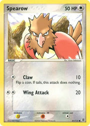 Spearow EX FireRed & LeafGreen Common • 81 Normal by Marnie’s TCG on MYNTED