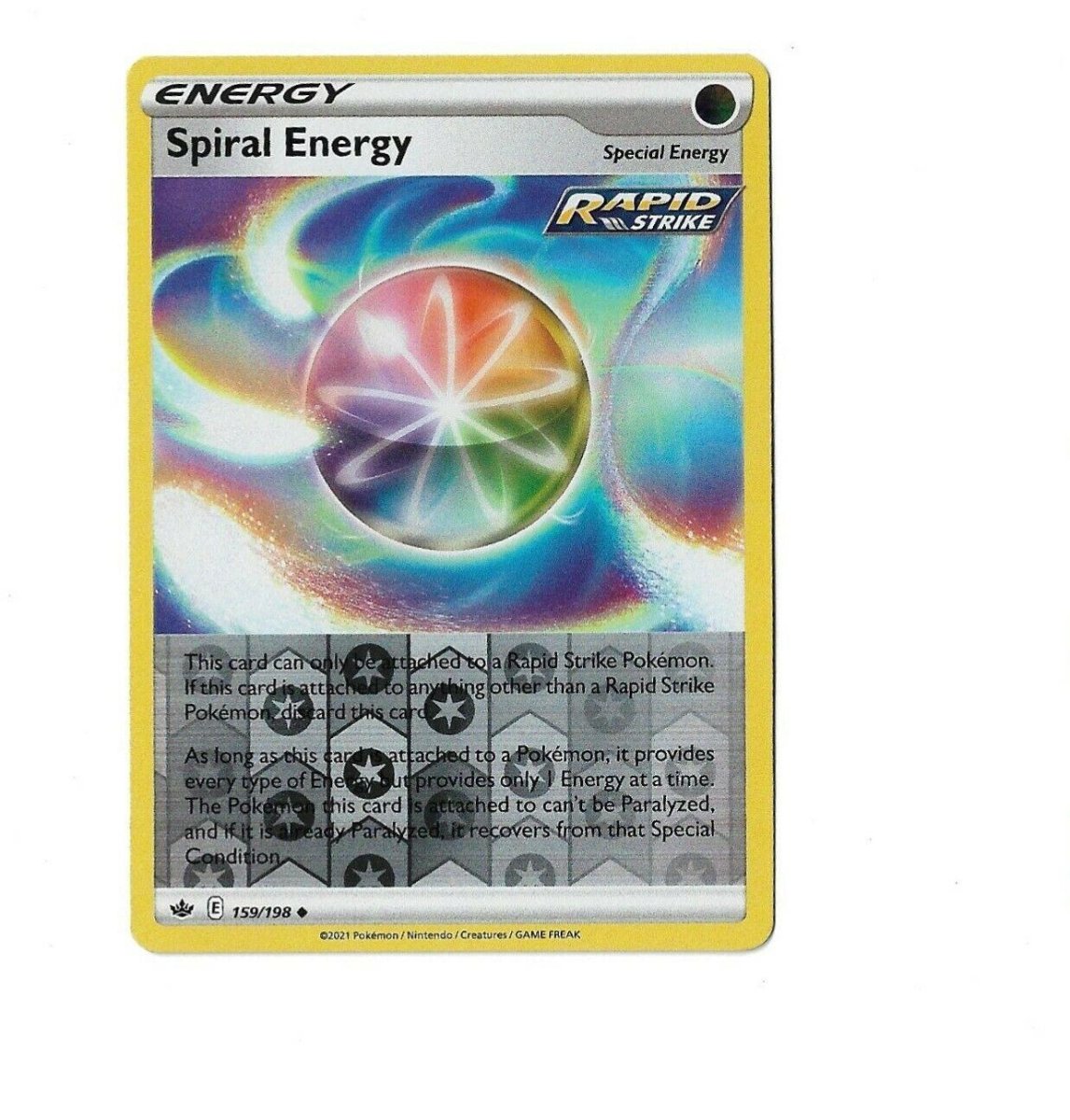 Spiral Energy [Reverse Holo] 159 Pokemon Chilling Reign by Moe‘s Vault on MYNTED