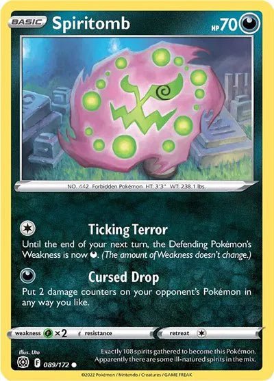 Spiritomb - 089/172 - Normal by The Archive Stop on MYNTED