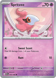 Spritzee Perfect Order Common • 035/088 Normal by Pokezero on MYNTED