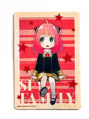 SPY×FAMILY – Anya – Author's Signature – Double Layer Clear Sticker Card - Official Gradable - 2022 by TCGDON on MYNTED