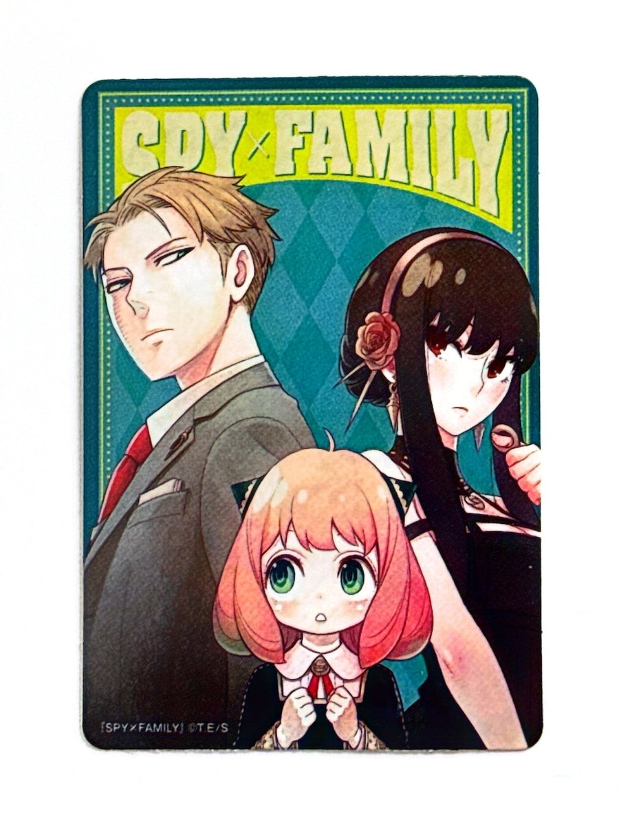SPY×FAMILY – Forger Family – Author's Signature – Double Layer Sticker Card - Official Gradable - 2022 by TCGDON on MYNTED