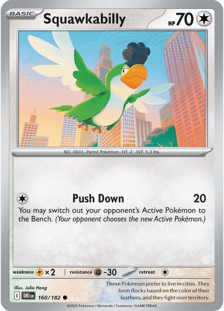 Squawkabilly 160 - Destined Rivals by PokéPW on MYNTED