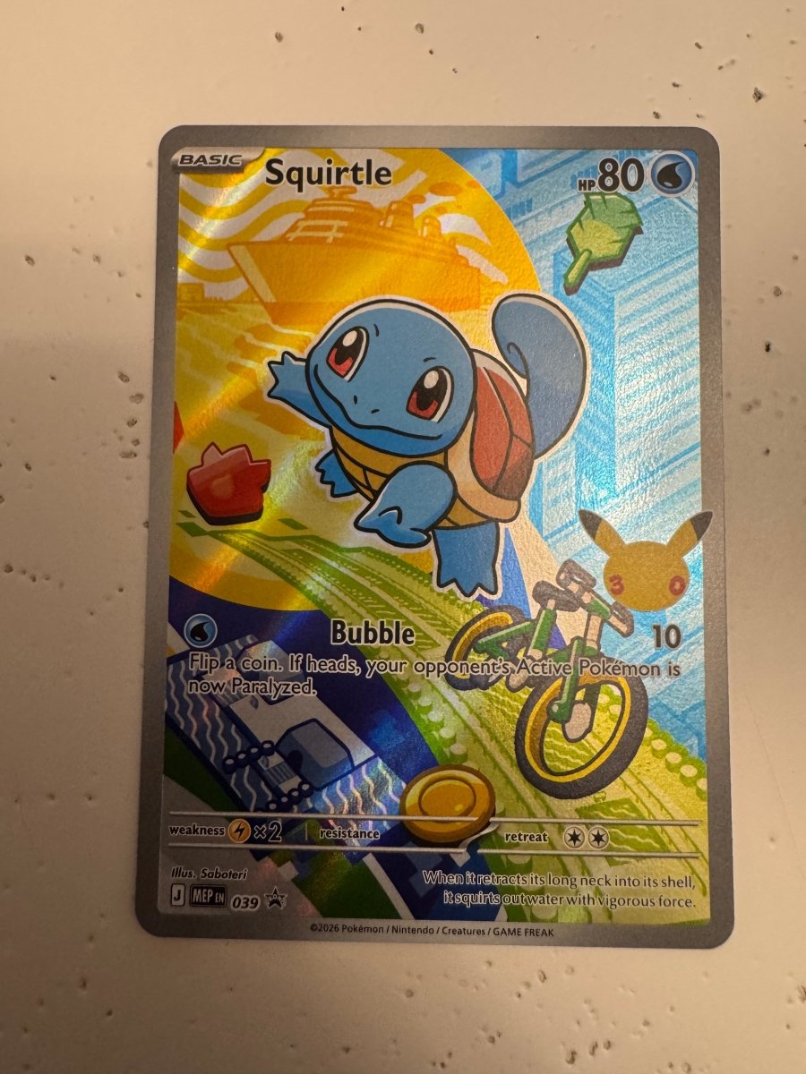 Squirtle - 039 Promo by The Archive Stop on MYNTED