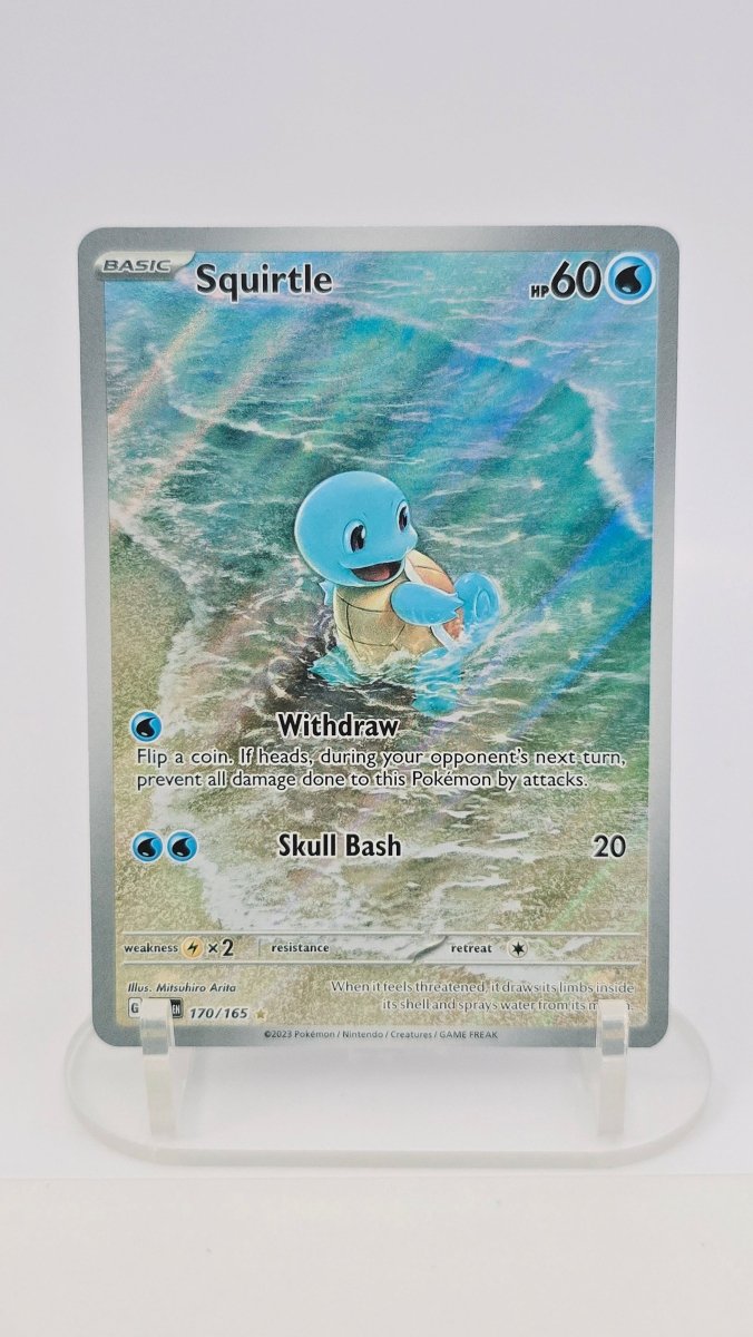 Squirtle - SV: 151 - IR 170/165 - English by MechaKai Collectibles on MYNTED