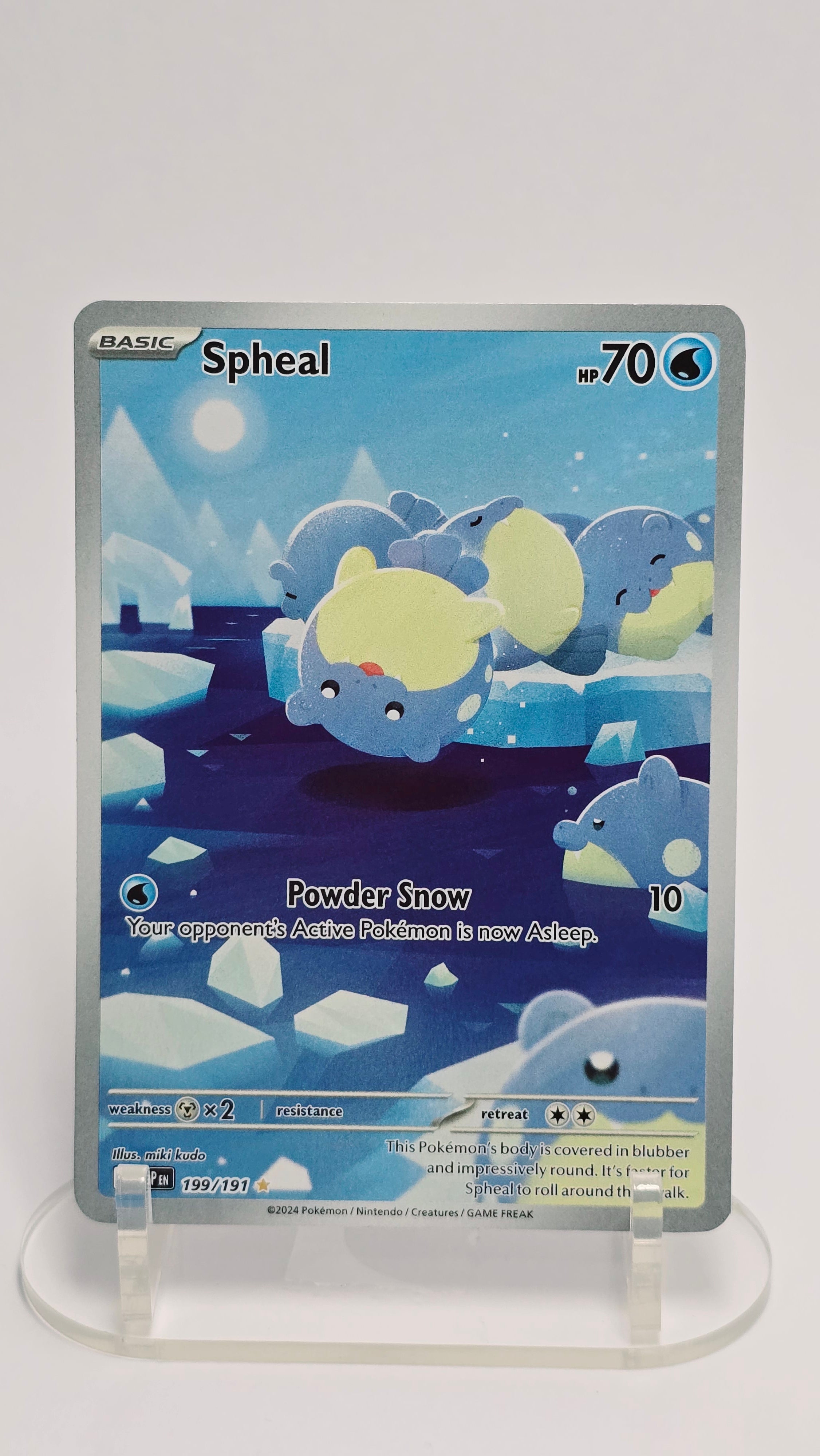 Spheal - Surging Sparks - IR 199/191 - English