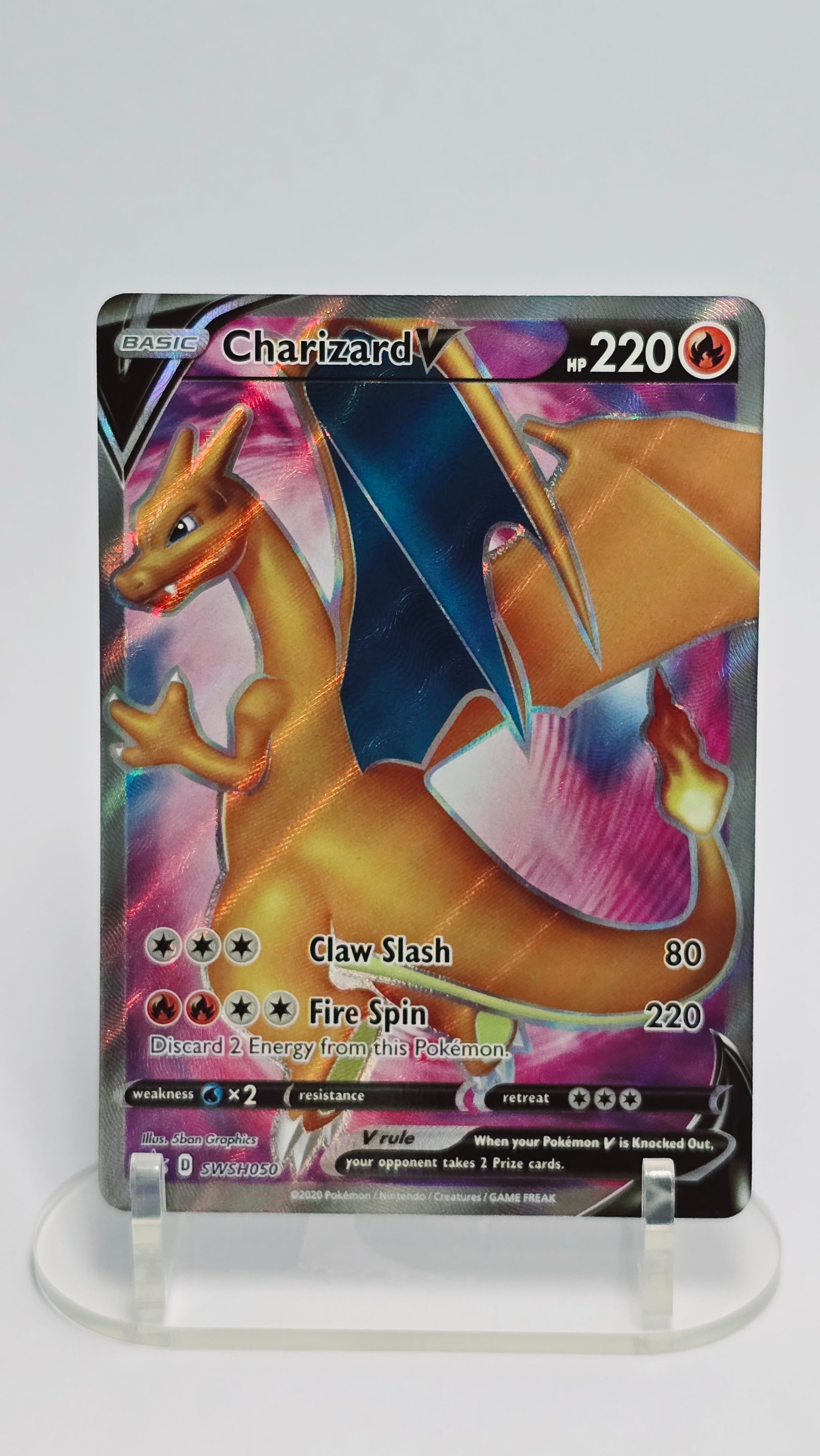 Charizard V - Sword & Shield Promo - Promo SWSH050 - English