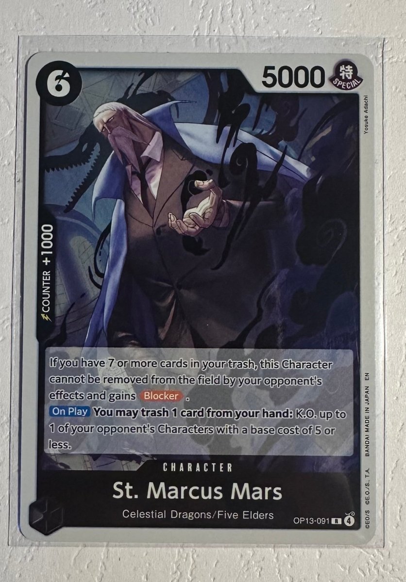 St. Marcus Mars R Carrying On His Will OP13 - 091 NM by Coolectibles on MYNTED