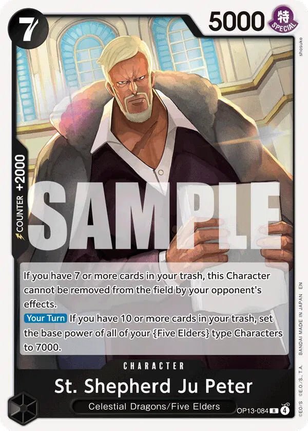 St. Shepherd Ju Peter Carrying On His Will R OP13 - 084 by Schmutzfink TCG on MYNTED