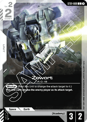 ST01 - 009 - C - Zowort - Heroic Beginnings [ST01] by MechaKai Collectibles on MYNTED