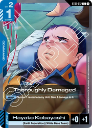 ST01 - 012 - C - Thoroughly Damaged - Heroic Beginnings [ST01] by MechaKai Collectibles on MYNTED