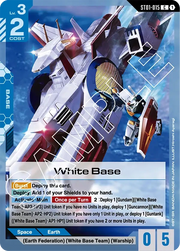 ST01 - 015 - C - White Base - Heroic Beginnings [ST01] by MechaKai Collectibles on MYNTED