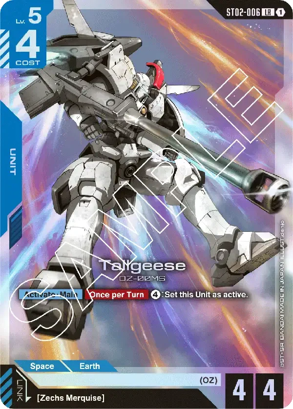 ST02 - 006 - LR - Tallgeese - Wings of Advance [ST02] by MechaKai Collectibles on MYNTED