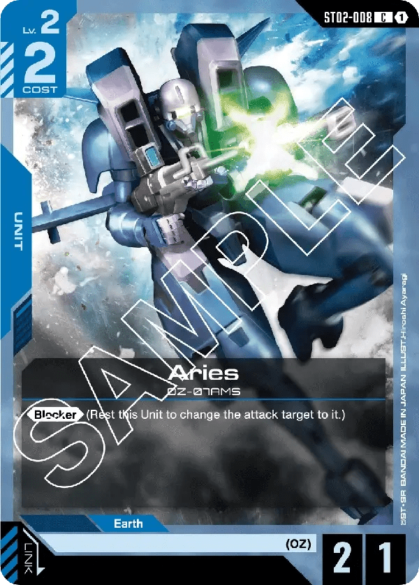 ST02 - 008 - C - Aries - Wings of Advance [ST02] by MechaKai Collectibles on MYNTED