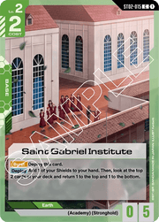ST02 - 015 - C - Saint Gabriel Institute - Wings of Advance [ST02] by MechaKai Collectibles on MYNTED