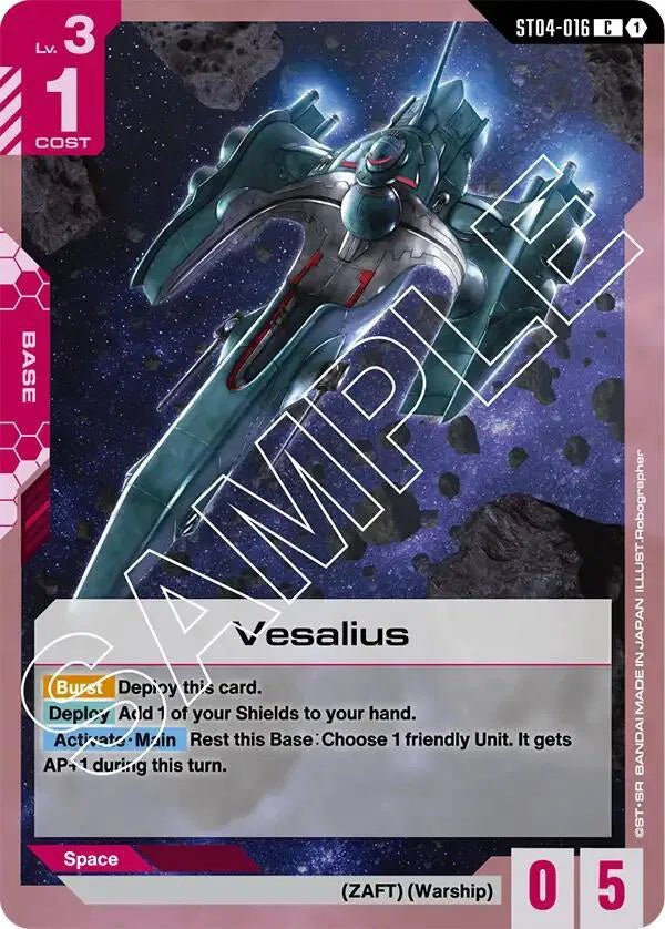 ST04 - 016 - C - Vesalius - SEED Strike [ST04] by MechaKai Collectibles on MYNTED